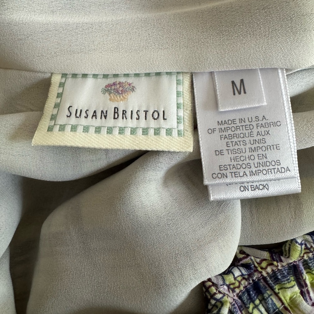 Susan Bristol Vintage Plaid Wide Leg Pants - Picture 4 of 5